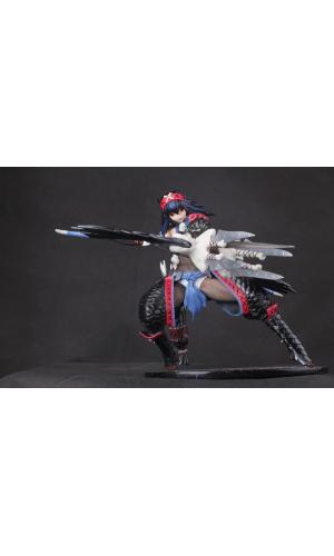 1/7モンスターハンター ナルガX塗装済魔改造完成品フィギュア