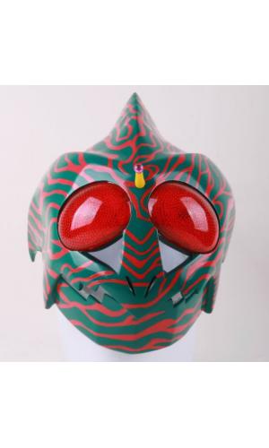 1/1等身仮面ライダーアマゾン アクションVer.光りますLED Kamen Rider Series Rider Face Mask Collection Rider Oars仮面ライダーアマゾン