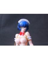 18+新作魔改造フィギュア販売 一騎当千 XX ランジェリー呂蒙子明 セクシーブラックVer. 