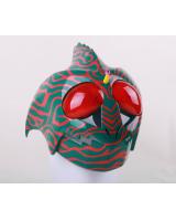 1/1等身仮面ライダーアマゾン アクションVer.光りますLED Kamen Rider Series Rider Face Mask Collection Rider Oars仮面ライダーアマゾン