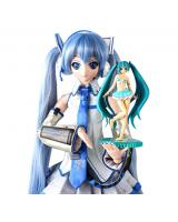 巨大ドルフィードリーム 初音ミク 雪ミクver. PVC完成品 可動 フィギュア★★約61cm