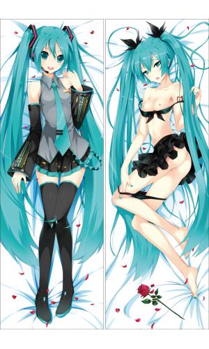 初音ミクVOCALOID 雪ミク 水着 裸 アニメ 抱き枕 カバー